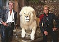 Siegfried & Roy cu leul lor alb