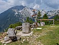 * Nomination Sign and benches at mountain hut Roblekov Dom, Karawanks, Slovenia --Podzemnik 06:17, 28 February 2019 (UTC) * Promotion  Support Good quality. --XRay 06:21, 28 February 2019 (UTC)