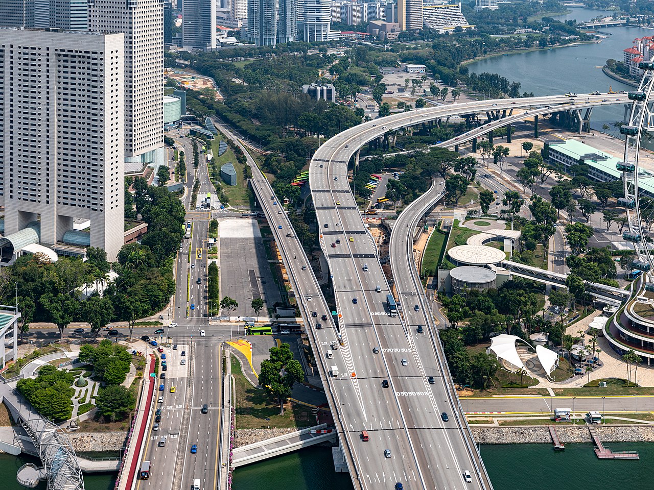 File:Singapore (SG), View from Marina Bay Sands -- 2019 ...