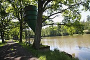 Čeština: Rybník Smutný (18,2 ha) v k.ú. Buková u Nových Hradů, obec Olešnice, okres České Budějovice. English: Smutný pond in Olešnice, České Budějovice District, South Bohemian Region, Czechia.