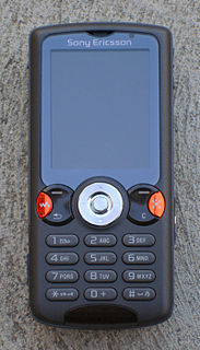 Sony Ericsson W810 cell phone model
