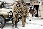 Soviet Soldier in Gardez, Afghanistan. 1987