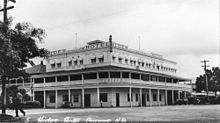 Hides Hotel, 1937 StateLibQld 1 189679 Hides Hotel in Cairns, ca 1937.jpg