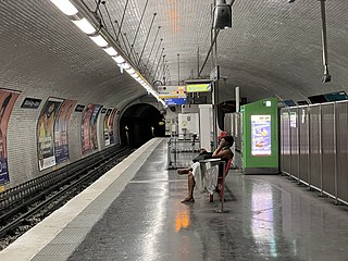 <span class="mw-page-title-main">Michel-Ange–Auteuil station</span> Metro station in Paris, France