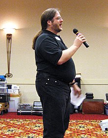 Steve Macdonald at Ohio Valley Filk Festival 2005
