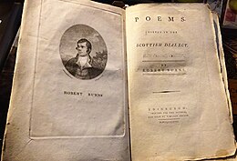 The 1787 Edinburgh Edition of Poems, Chiefly in the Scottish Dialect Stinking Edition, 1787 Poems, Chiefly in the Scottish Dialect.jpg