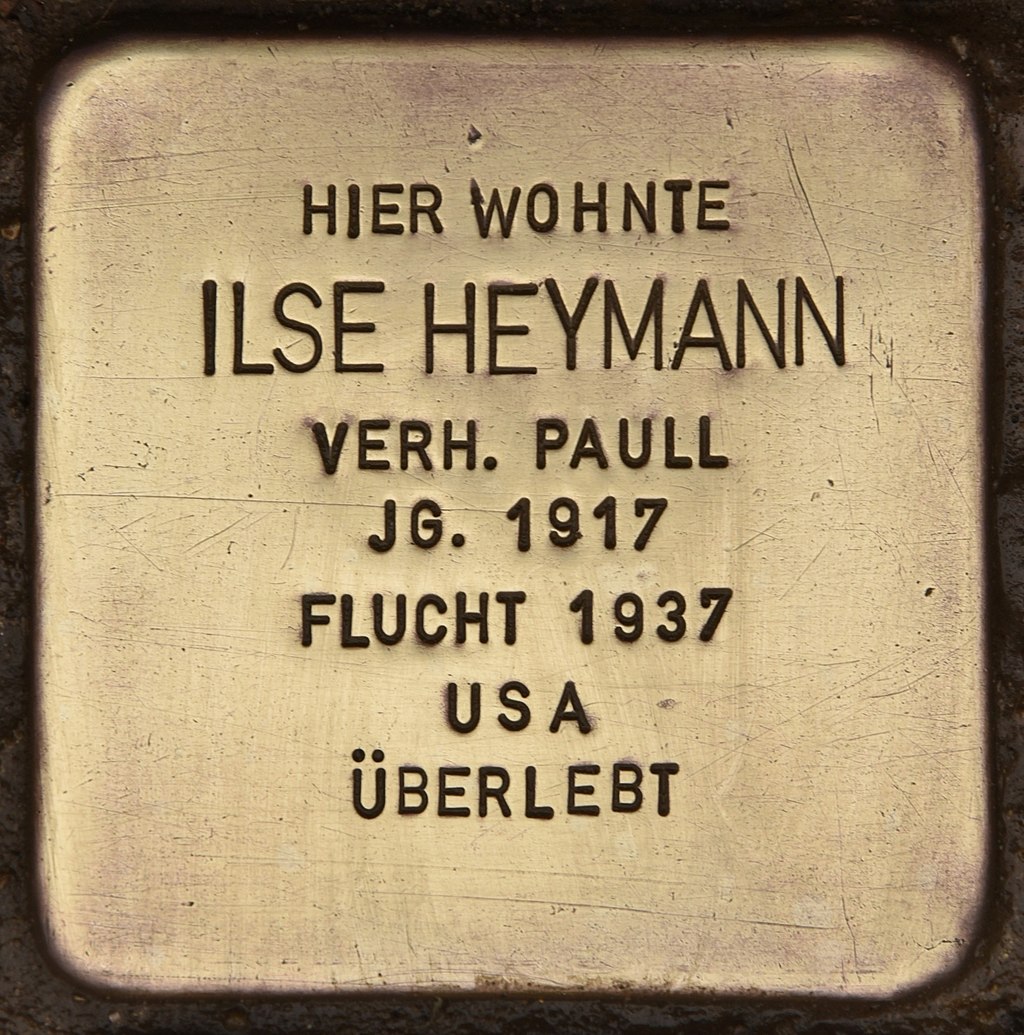 Stolperstein für Ilse Heymann (Fürstenwalde).jpg