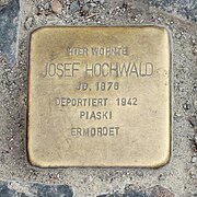 Stolperstein Hochwald