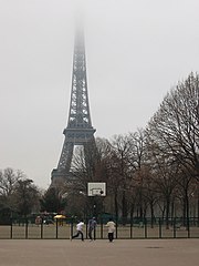 Image 3Streetball in Paris, France near the Eiffel Tower, 2005