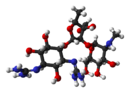 Streptomycin(Aminoglycoside) Streptomycin-1ntb-xtal-3D-balls.png