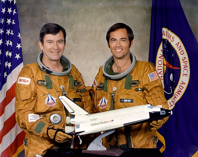 Young and CrippenSpace Shuttle program← Approach and Landing Tests (ALT)STS-2 →