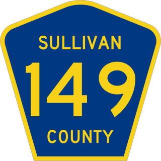 <span class="mw-page-title-main">County Route 149 (Sullivan County, New York)</span> County route in New York