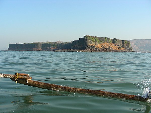 Image: Suvarnadurg from the sea