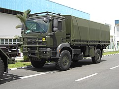 RMMV TG-MIL, a militarised MAN TGM (4x4) truck