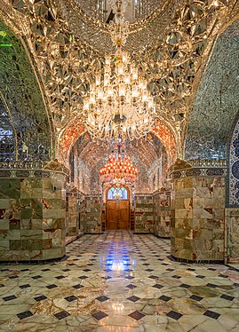 Tabatabaee mosque at Fatima Masumeh Shrine, qom, Iran