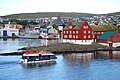 Tourist boat from MS Tahitian Princess in Tórshavn