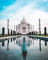 "Taj_Mahal_under_Blue_and_clear_Sky.jpg" by User:Sidheeq