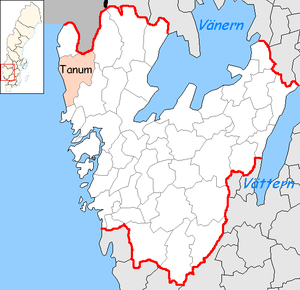 Tanum Municipality in Västra Götaland County.png