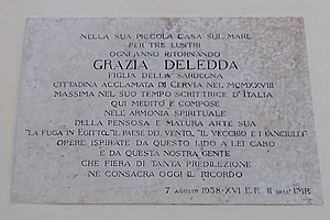 Gràssia Deledda: Biografia, Crìtica, Poètica