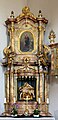 * Nomination Altar in the Catholic Filial Church of St. Bartholomew in Thüngfeld --Ermell 05:33, 14 August 2023 (UTC) * Promotion  Support Good quality. --Johann Jaritz 06:08, 14 August 2023 (UTC)