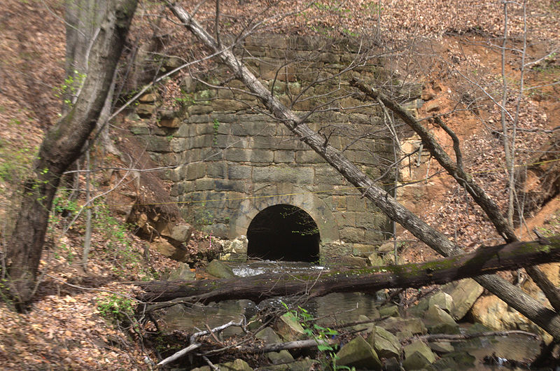 File:The Bridge over Falling Creek of the Chesterfield Railroad in Virginia.jpg
