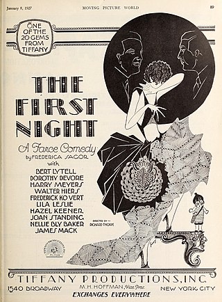 <i>The First Night</i> (film) 1927 film