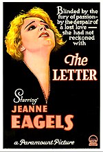 Thumbnail for The Letter (1929 film)