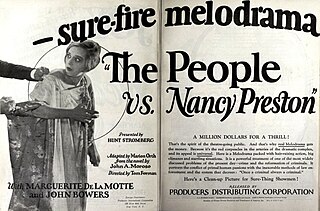 <i>The People vs. Nancy Preston</i> 1925 film by Tom Forman