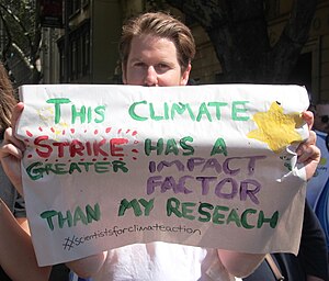 This climate strike has a greater impact than my climate research - Melbourne climate strike - IMG 4135 (47332395702).jpg