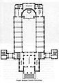 Der Grundriss der Synagoge gliederte sich in den rechteckigen Hauptsaal und die quadratische Vorhalle.