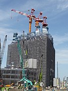 Tokyo Sky Tree under construction 20090714-2.jpg