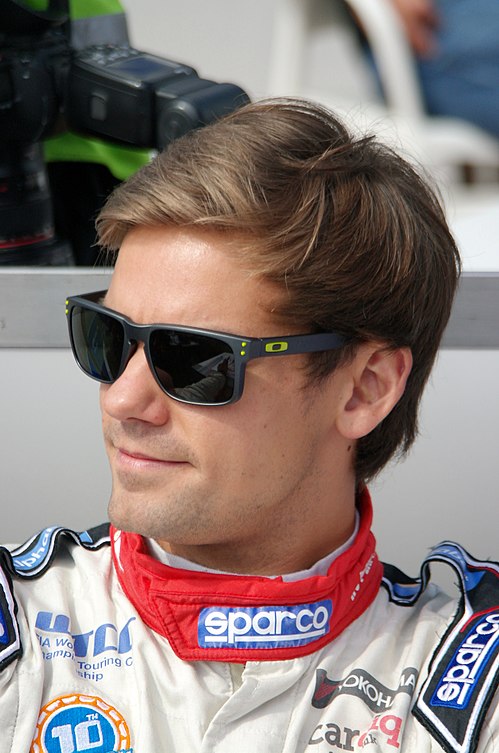 Chilton at the 2014 FIA WTCC Race of Belgium