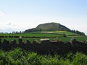 Traprain Law in East Lothian, Scotland