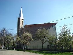 Az 1994-ben épült református templom