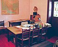 Trotsky escritorio, casa de Trotsky en Coyoacán, México.