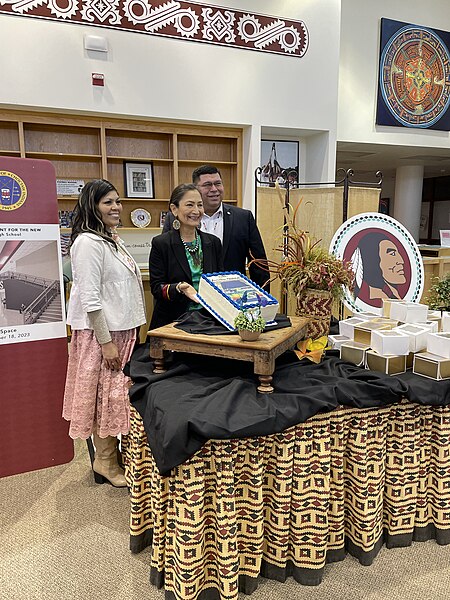 File:U.S. Secretary of Interior Deb Haaland made a multi-day swing through Louisiana, Mississippi, and Alabama where she met with several Tribes in January 2024 - 12.jpg