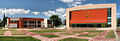 Foto panorámica del Centro Cultural Universitario y Rectoría de la UABJO