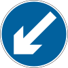 UK traffic sign 610 (left).svg