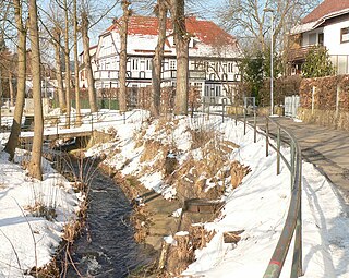 <span class="mw-page-title-main">Uffe (Wieda)</span> River in Germany