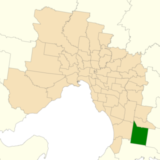 <span class="mw-page-title-main">Electoral district of Cranbourne</span> State electoral district of Victoria, Australia