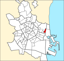 Beteró – Localizzazione