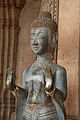 Bouddha en double Abhaya-mudrā. Vat Phra Kèo de Vientiane