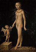 Lucas Cranach d.Ä. – Venus und Amor (Venus and Cupid), National Galleries of Scotland, 1472–1553