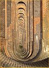 Balcombe Viaduct brick piers