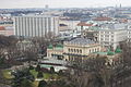 Vue depuis le Kursalon avec l'hôtel Intercontinental en arrière-plan