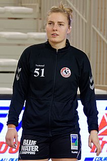 Vilde Ingstad Norwegian handball player