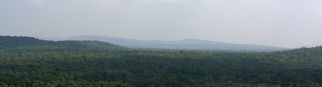 Vindhyas as seen from Bhimbetka