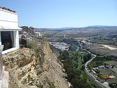 Español: Vista desde un balcón.