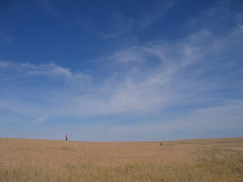 File:Walking on the South Dakota prairie.JPG