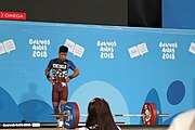 Deutsch: Gewichtheben bei den Olympischen Jugendspielen 2018; Tag 2, 10. Oktober 2018; Jungen 62 kg English: Weightlifting at the 2018 Summer Youth Olympics at 8 October 2018 – Boys' 62 kg